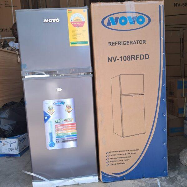Novo 108L Double Door Top Freezer Fridge (NV-108RF
