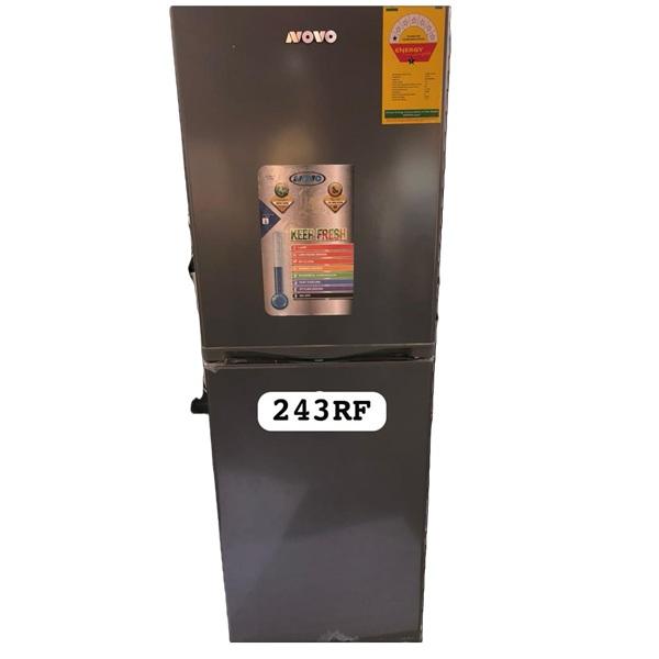 Novo 243L Double Door Top Freezer Fridge (NV-243RFDD)