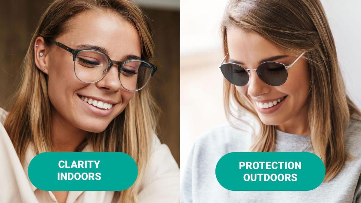 Designer Frames with Transition Lenses