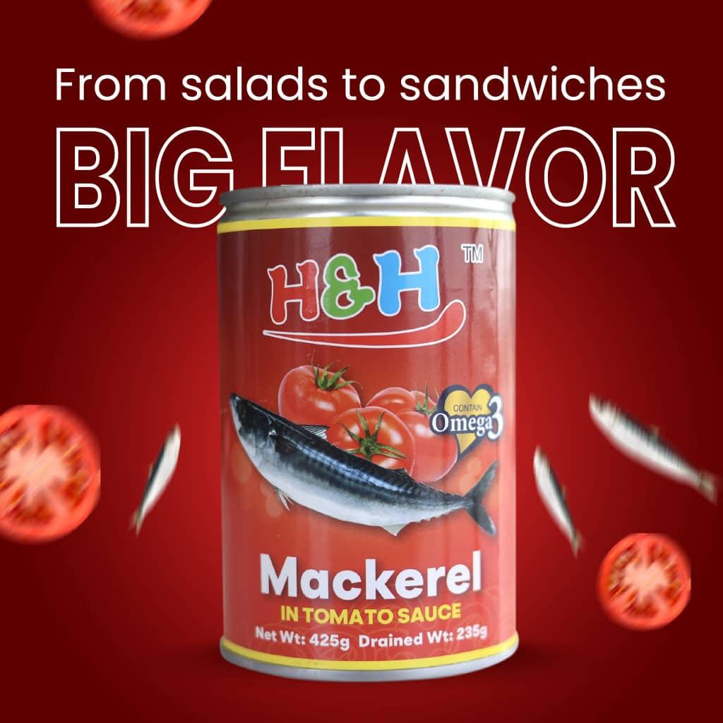 Mackerel in tomato sauce